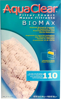 AquaClear 110 BioMax Hang On Filter Media 
