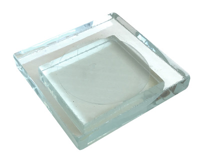 Glass Handle Approx 5cm x 5cm