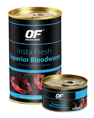 Ocean Free Insta fresh Superior Bloodworm 100g Can