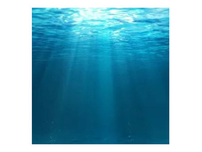 Underwater Rays Poster Background  for Aquarium Terrarium Vivarium