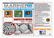 CerMedia MarinePure MP2C Biofilter Media 1.5-2inch cube