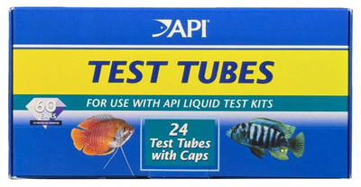 API Replacement Plastic Test Tubes Pack of 24
