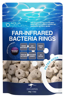 Aqua Natural - Far-Infrared Bacteria Rings 500g