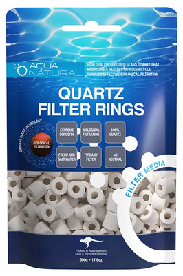 Aqua Natural - Quartz Filter Rings 500g