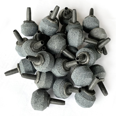 Aquarium Air Stone Ball Grey 20mm diameter - 25 Pack