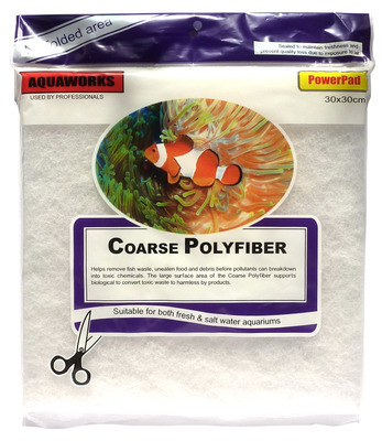Aquaworks Filter Media Pad Coarse Polyfiber