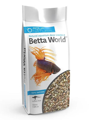 Aqua Natural Betta World Substrate Tutti Frutti 350ml - The Aquarium Shop  Australia