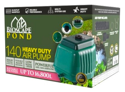Bioscape Heavy Duty Air Pump 140 8400 lph