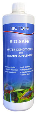 Biotope Bio-Safe Tap Water Conditioner and Vitamin Supplement 1 Litre