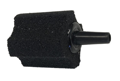 Black Corundum Air Stone 25 x 20mm 1 inch