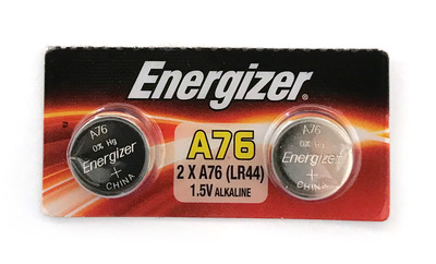 Energizer LR44 (A76) 1.5volt Alkaline Batteries x 2