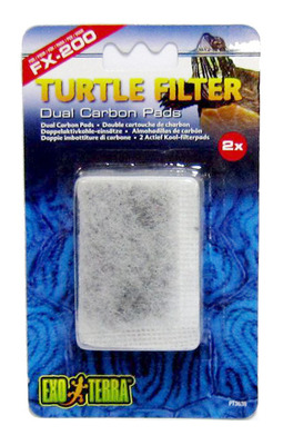 Exo Terra FX-200 Canister Filter Dual Carbon Pads