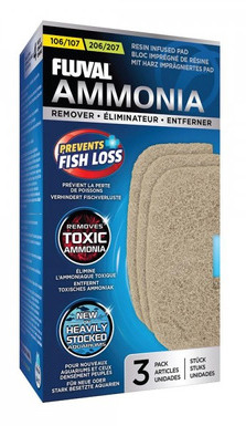 Fluval Ammonia Removal Pads 3 pack 