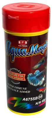 Hai Feng Aqua Magic Miniature Fish Granules 60g