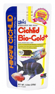 Hikari Cichlid Bio-Gold Plus - Fish Food Mini Pellet 250g