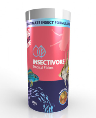 Bioscape Insectivore Tropical Fish Flake Food 100g