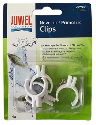 Juwel NovoLux Clips 4pcs Primolux 60/80/100