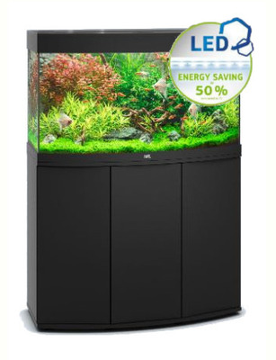 Juwel Vision 180 LED Curved Glass Aquarium Tank and Cabinet Package