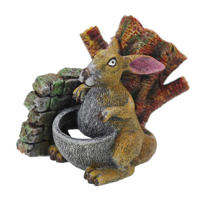 Kangaroo with Tree Trunk Small