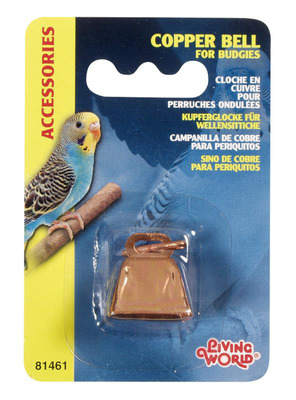 Living World Bird Copper Bell For Budgies
