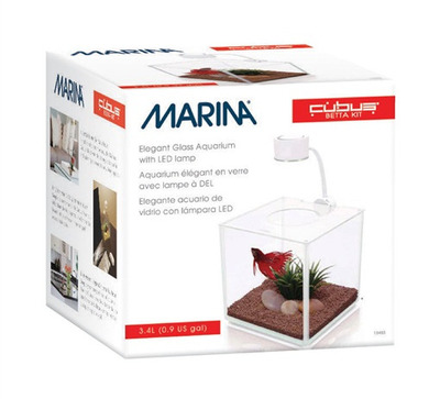 Marina CUBUS Glass Betta Kit 3.4 Litres