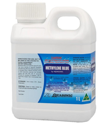 Aquasonic Methylene Blue Solution 1L
