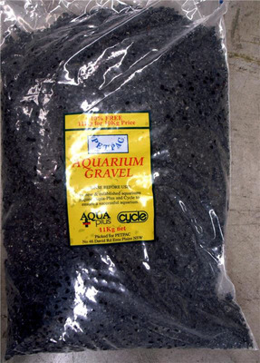 Natural Black Aquarium Gravel 11kg