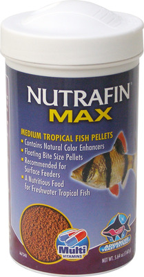 Nutrafin Max Tropical Fish Medium Pellet Food 160g