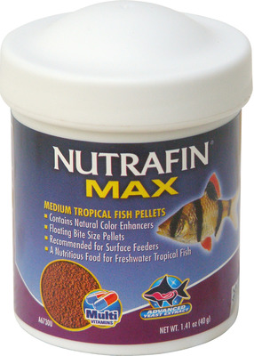 Nutrafin Max Tropical Fish Medium Pellet Food 40g