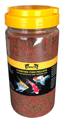 Orca Floating Fish Pellet Food Baby Pellet 550g Jar