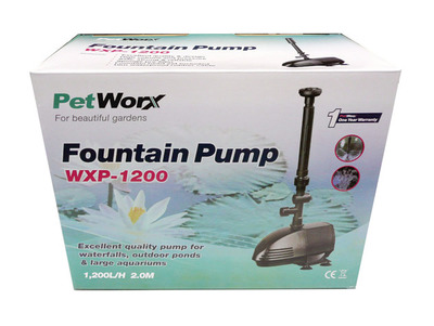 Petworx Fountain Water Pump WXP 1200 The Aquarium Shop Australia