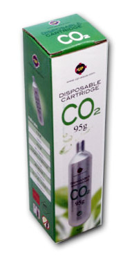 UP Aqua Disposable CO2 Cartridge Single 95g