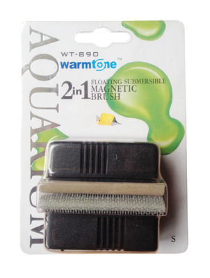 Warmtone Floating Magnet Fish Tank Cleaner Small WT-890 2 in 1