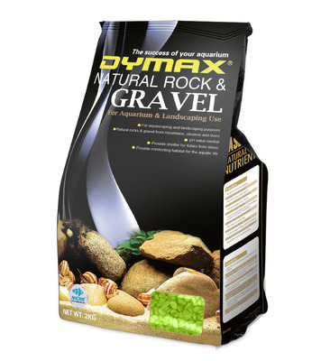 Dymax Natural Gravel Coloured Lime Green 2kg