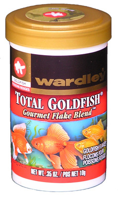 Wardley Total Goldfish Flakes Fish Food 10g