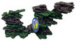 Aqua Nova Fish Tank Ornament Artificial Rock Formation