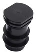 Aquarium Barbed End Plug 20mm Black