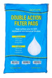 Double Action Filter Pads  Fine White Sponge