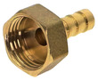 Brass Joiner 1/2inch threaded female to 10mm Barbed