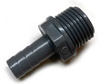 Connector Grey 1/2inch threaded male to 10mm Barbed