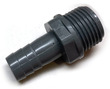 Connector Grey 1/2inch threaded male to 12mm Barbed