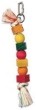 JungleWood Rope with Small Blocks and Beads Length 30cm