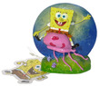 Penn-Plax Spongebob Squarepants Resin Replica Spongebob - with jelly fish