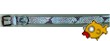 Python Collar for Dogs Blue 50cm x 2.5cm