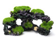 Coral Rock Fishtank Ornament Moss-covered