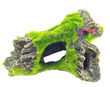 Moss Covered Log Cave Ornament 