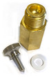 SodaStream brass CO2 regulator adapter with bleed pin