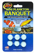 Zoo Med Mini Plankton Banquet Time Release Feeding Block 3 to 4 Days 6 pack